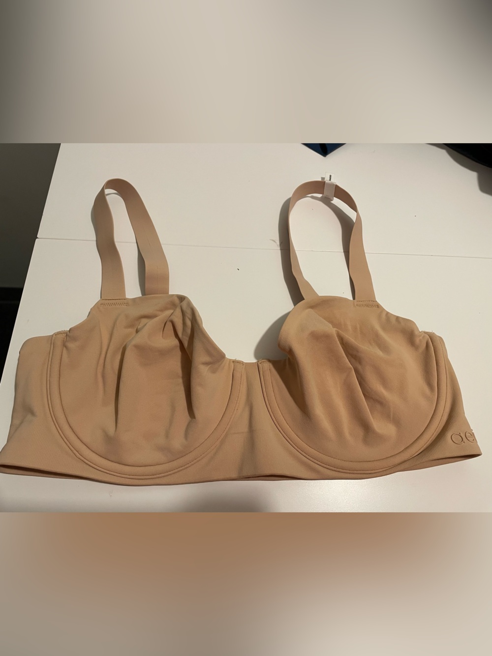 Aerie Brand NWOT Size 36DD SMOOTHEZ Full Coverage Lightly Lined Bra Sand Tan